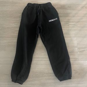 Fiorucci black angel patch joggers